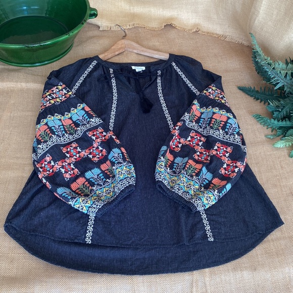 Sundance A Tale of Stories Top Women’s Size XL - Picture 6 of 16